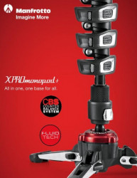 Manfrotto MVMXPROA4577 Monopied video fluid cu Quick Release