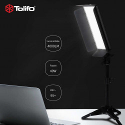 Tolifo Lampa Video LED Bicolor 40W cu stativ