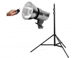 Tolifo Led 5600K 60W cu stativ si telecomanda