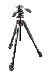 Manfrotto 190XPRO3-3W Kit trepied foto cu cap 3Way