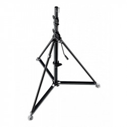 Manfrotto Black Stainless Steel Super Wind Up Stand 387XBU