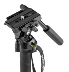 Manfrotto Element MII Monopied video fluid cu cap