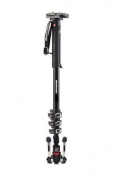 Manfrotto MVMXPROA4577 Monopied video fluid cu Quick Release