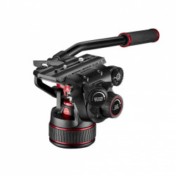 Manfrotto Nitrotech 608 cap fluid video cu sistem de contrabalans continuu