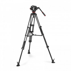 Manfrotto MVK504XTWINMA Kit Trepied video cu spreader de mijloc