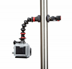 Joby Action Clamp menghina cu brat de prindere pentru GoPro