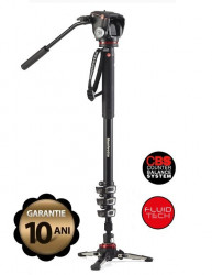 Manfrotto Kit Monopied video fluid dedicat Mirrorless