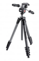 Manfrotto kit trepied foto Compact Advanced cu cap 3-Way