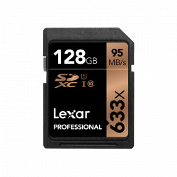 Lexar 128GB SDXC CLS10 UHS-I 95MB/s