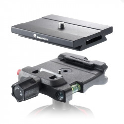Manfrotto Adaptor Q6 Top cu placa rapida Arca Swiss