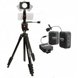 Manfrotto Kit pentru Fitness Vlog LED8 Wireless Synco Dubla