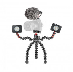 Joby GorillaPod 3K PRO Rig Kit Vlog cu 2 LED si Microfon