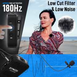 Kit Vlogging Telepod cu lavaliera wireless