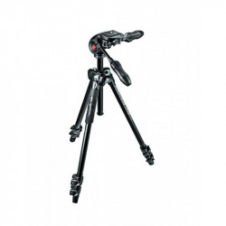 Manfrotto MK290LTA3-3W Kit Trepied 290 LIGHT cu cap 3Way cu manere culisabile