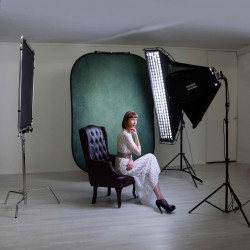 Lastolite Fundal foto video portabil Ink Sage 1.5 x 2.1m