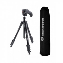 Manfrotto kit trepied Compact Action Black