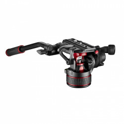 Manfrotto Nitrotech 608 cap fluid video cu sistem de contrabalans continuu