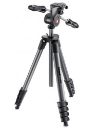 Manfrotto kit trepied foto Compact Advanced cu cap 3-Way