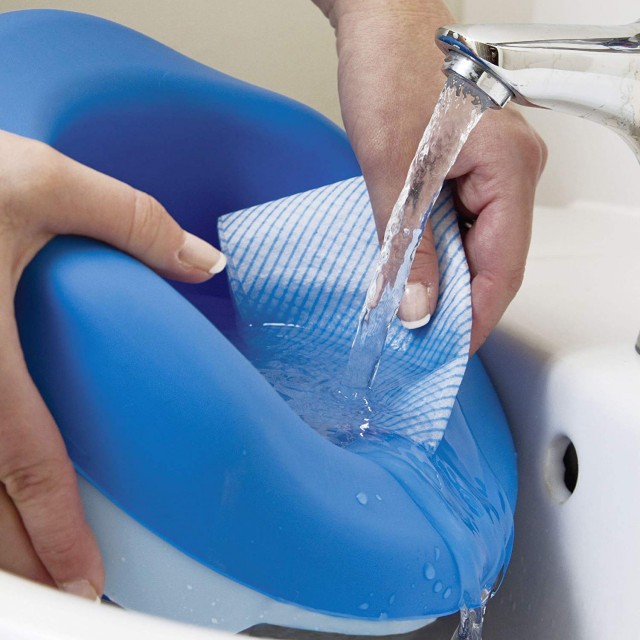 Potette Plus, Liner reutilizabil pentru olita portabila, silicon, roz