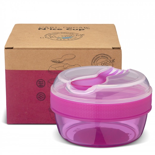 Caserola compartimentata N'Ice Box cu disc racire, Carl Oscar, 0.3l, mov