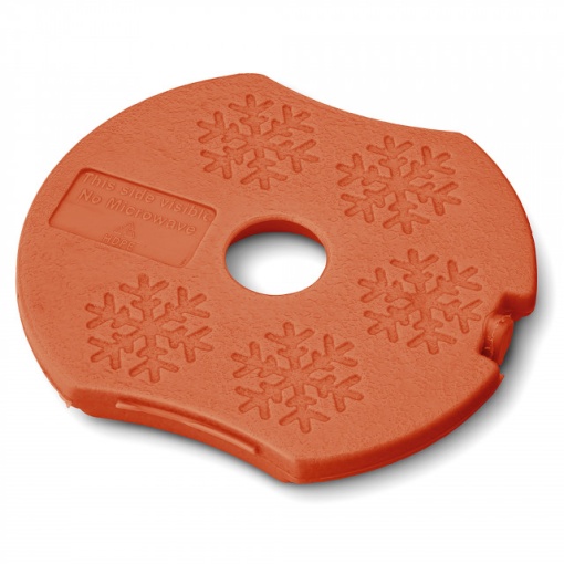Caserola compartimentata N'Ice Box cu disc racire, Carl Oscar, 0.3l, orange