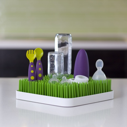 Suport uscare accesorii bebelus, GRASS, alb, de la BOON