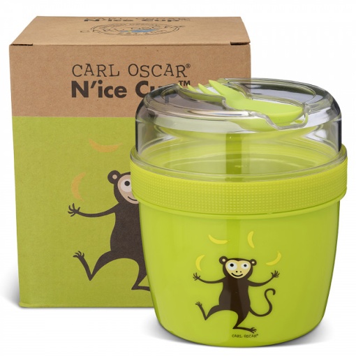 Caserola compartimentata N'Ice Box cu disc racire, Carl Oscar, lime