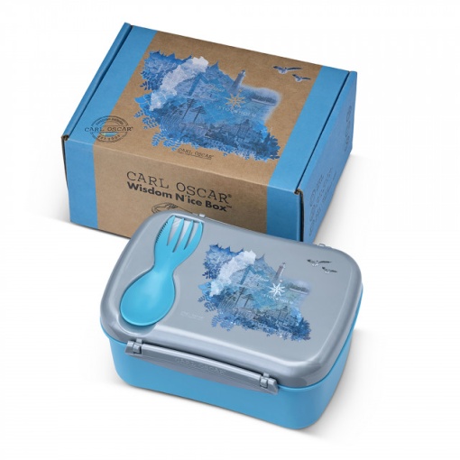 Caserola cu pastila racire Wisdom N'Ice Box, Carl Oscar, bleu
