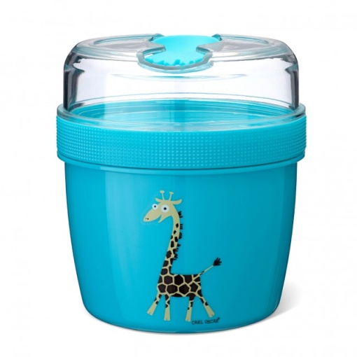 Caserola compartimentata N'Ice Box cu disc racire, Carl Oscar, bleu