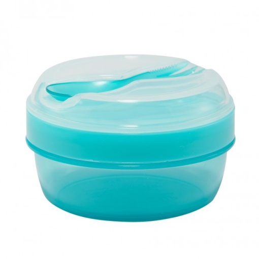 Caserola compartimentata N'Ice Box cu disc racire, Carl Oscar, 0.3l, bleu