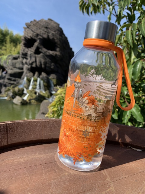 Sticla din Tritan bebelusi, WisdomFlask orange, Carl Oscar