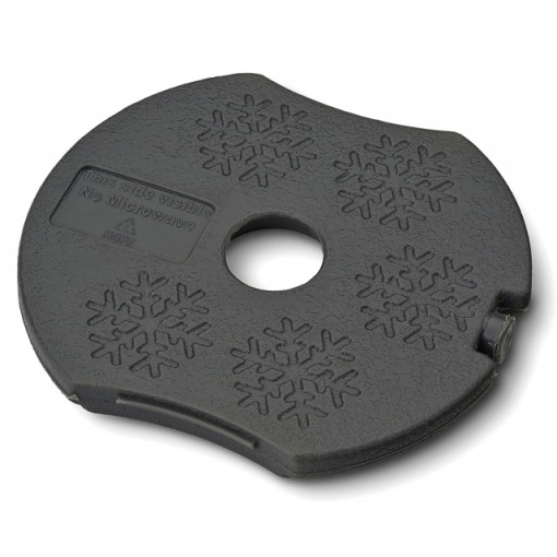Caserola compartimentata N'Ice Box cu disc racire, Carl Oscar, gri