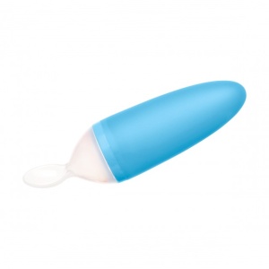 BOON - lingurita SQUIRT cu rezervor culoare albastru