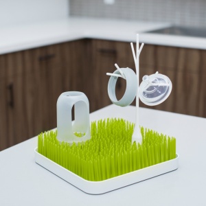 Boon, accesoriu uscare vase bebelus, Twig, alb, nu contine ftalati