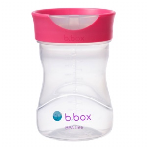 Cană de antrenament B.Box, 240 ml, de la 12 luni, roz
