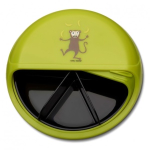 Caserola compartimentata SnackDISC, Carl Oscar, lime