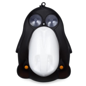 KidsCenter, Pisoar in forma de pinguin pentru baietei, 388g, 12 luni+, PP si PVC