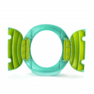 Oliță portabilă pliabilă 2 în 1 Potette Plus culoare turquoise jos