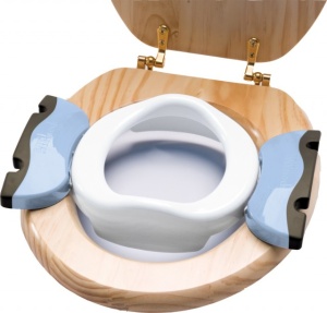 2 in 1 Potette Plus - olita portabila si reductor culoarea alba