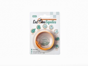 Los moSquitos - brățară anti țânțari aromatizată culoare: portocaliu, masura reglabila de la XS la XL