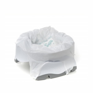 Potette Plus, Olita portabila pliabila, 445g, 14 luni+, alba