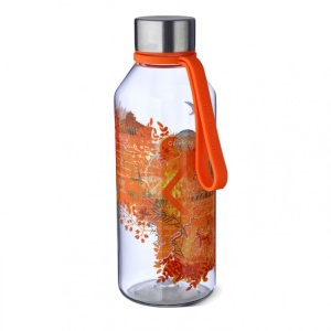 Sticla din Tritan bebelusi, WisdomFlask orange, Carl Oscar