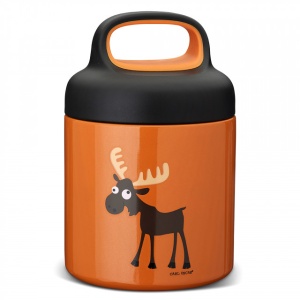 Termos pentru mancare bebelusi, etans, Carl Oscar, orange