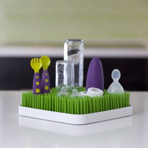 BOON - tava GRASS - suport pentru uscat (verde)