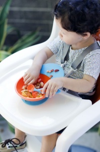 Boon, Castron bebeluș cu ventuza Catch Bowl, navy, nu contine ftalati