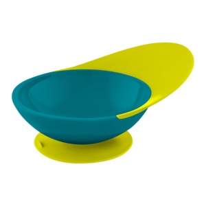 BOON - CATCH BOWL - castron cu sistem antistropire albastru+verde