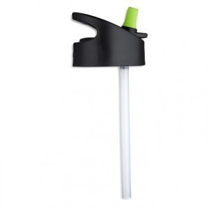 Cana din Tritan cu pai, 2 in 1, de la Carl Oscar, lime