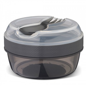 Caserola compartimentata N'Ice Box cu disc racire, Carl Oscar, 0.3l, gri