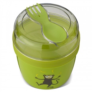 Caserola compartimentata N'Ice Box cu disc racire, Carl Oscar, lime