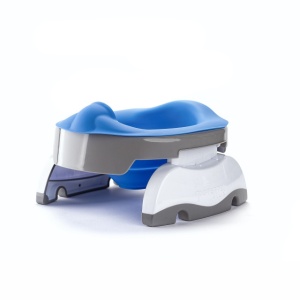 Liner reutilizabil silicon albastru pentru oliță portabilă Potette Plus și Potette Premium 1